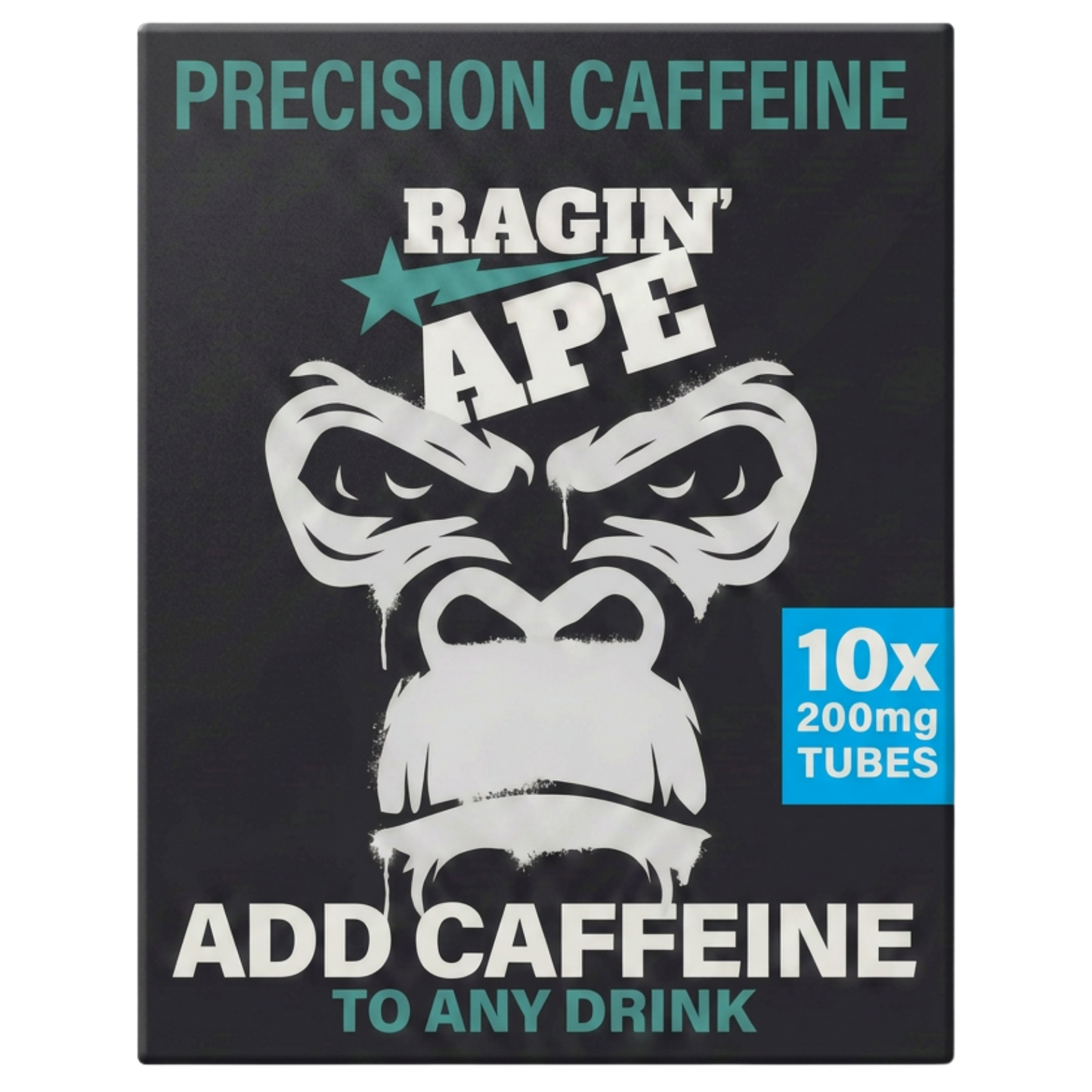 Ragin' Ape 200MG precision caffeine tubes box