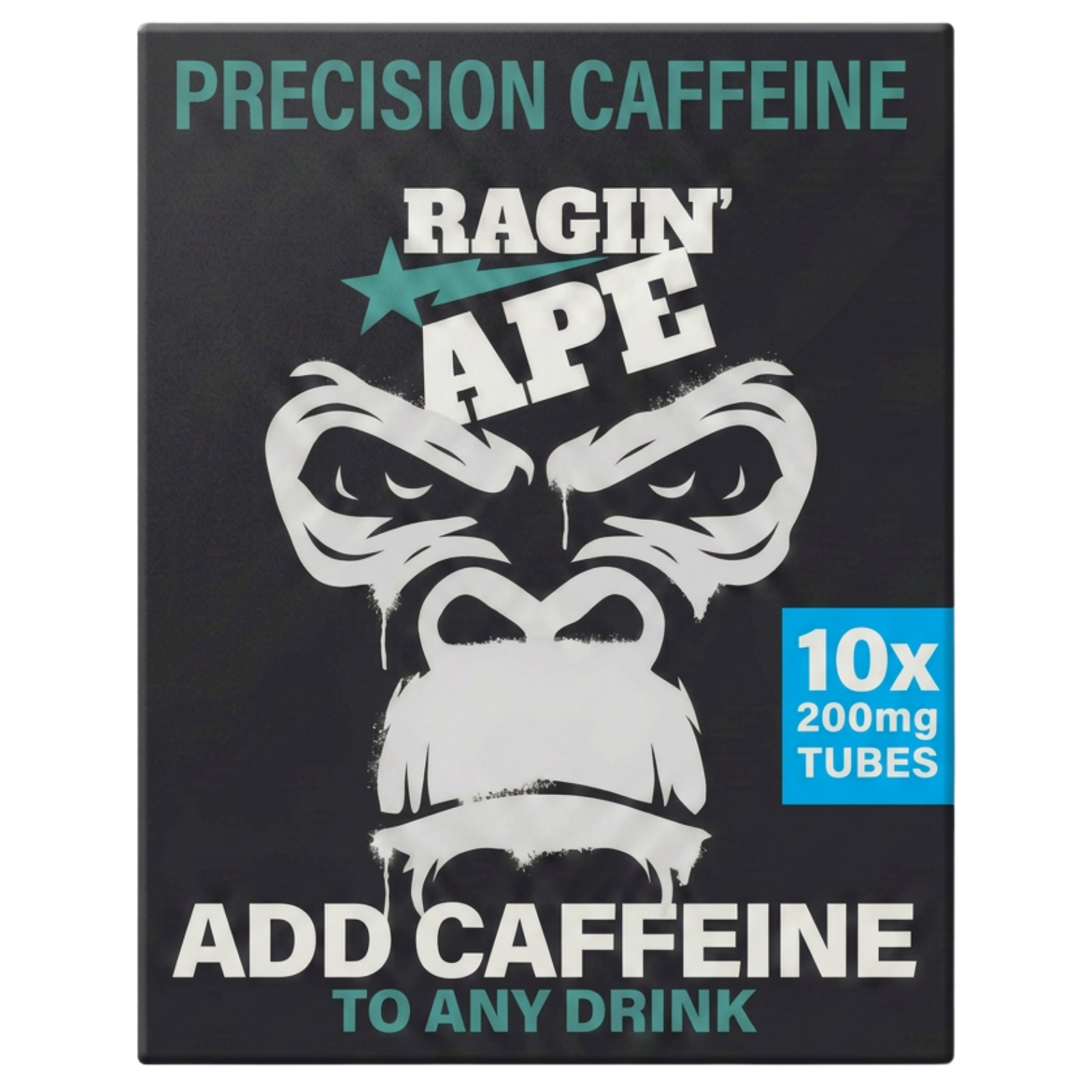 Ragin' Ape 200MG precision caffeine tubes box