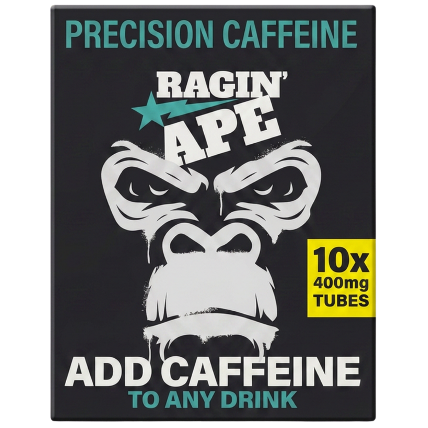 Ragin' Ape 400MG precision caffeine tubes box