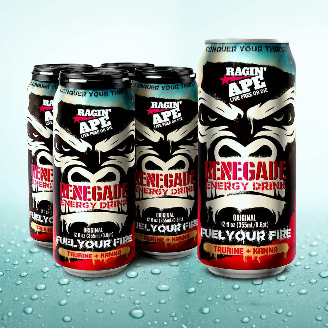 Ragin' Ape Renegade Original energy drink can