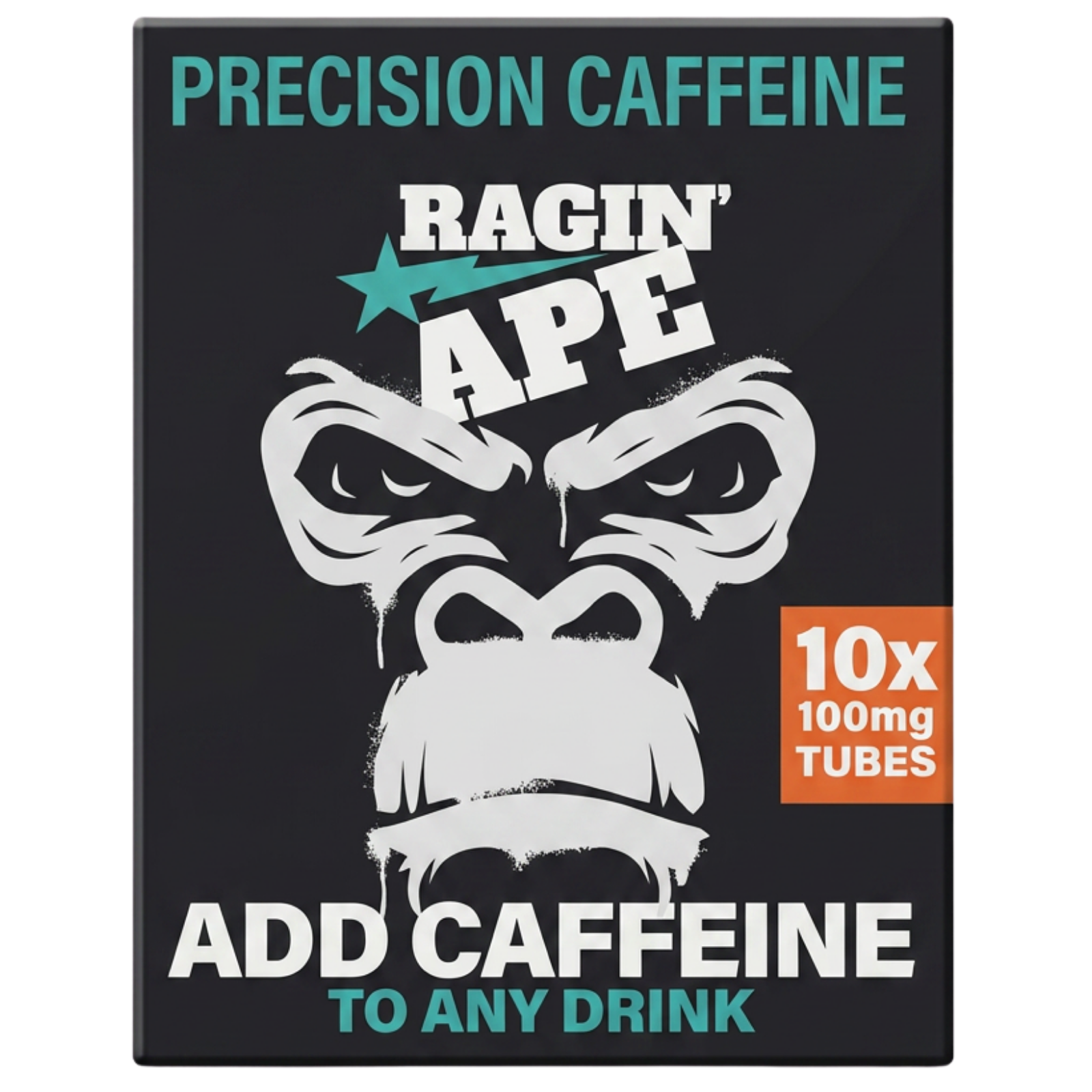 Ragin' Ape 100MG precision caffeine tubes box