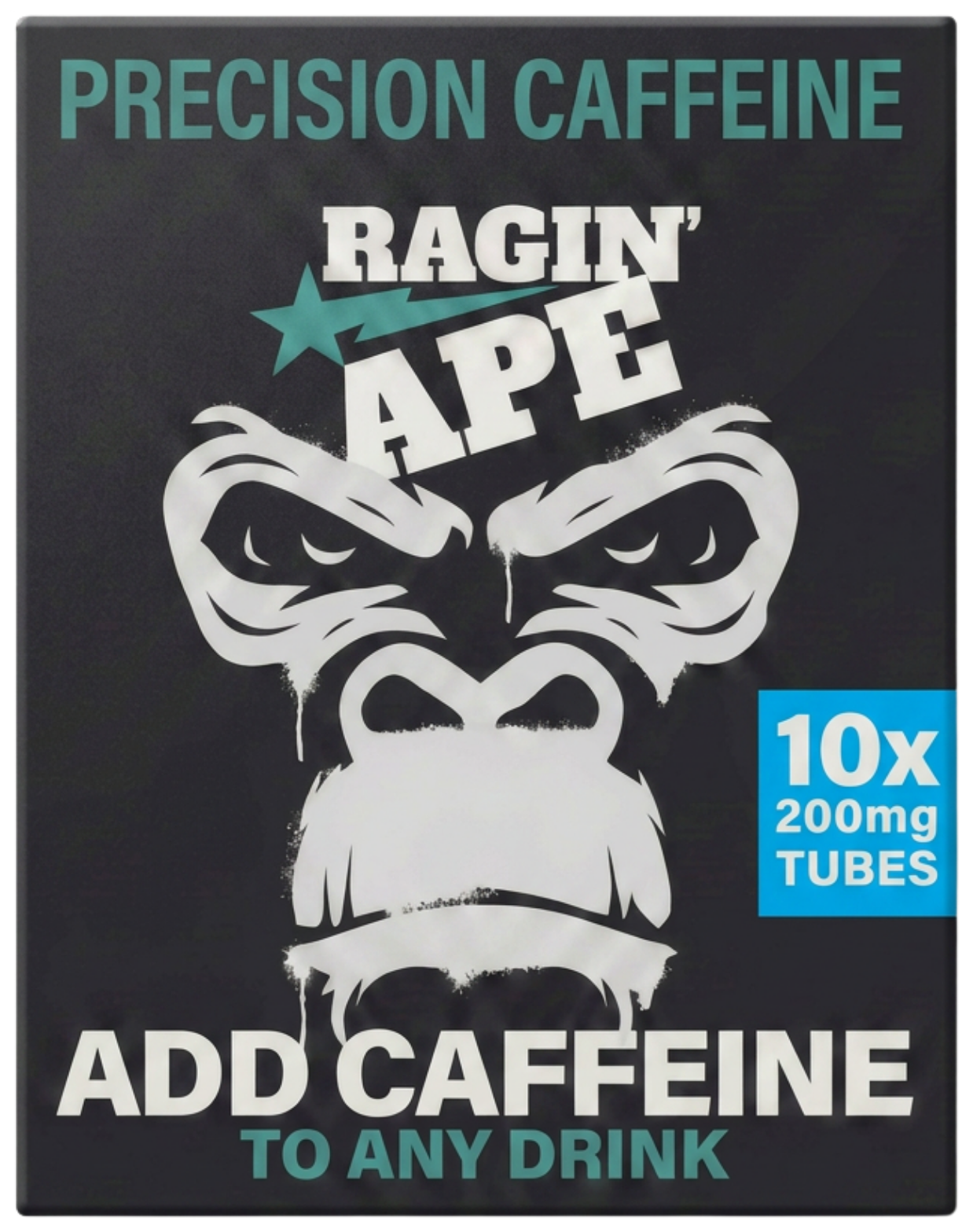 Ragin' Ape 200MG precision caffeine tubes box